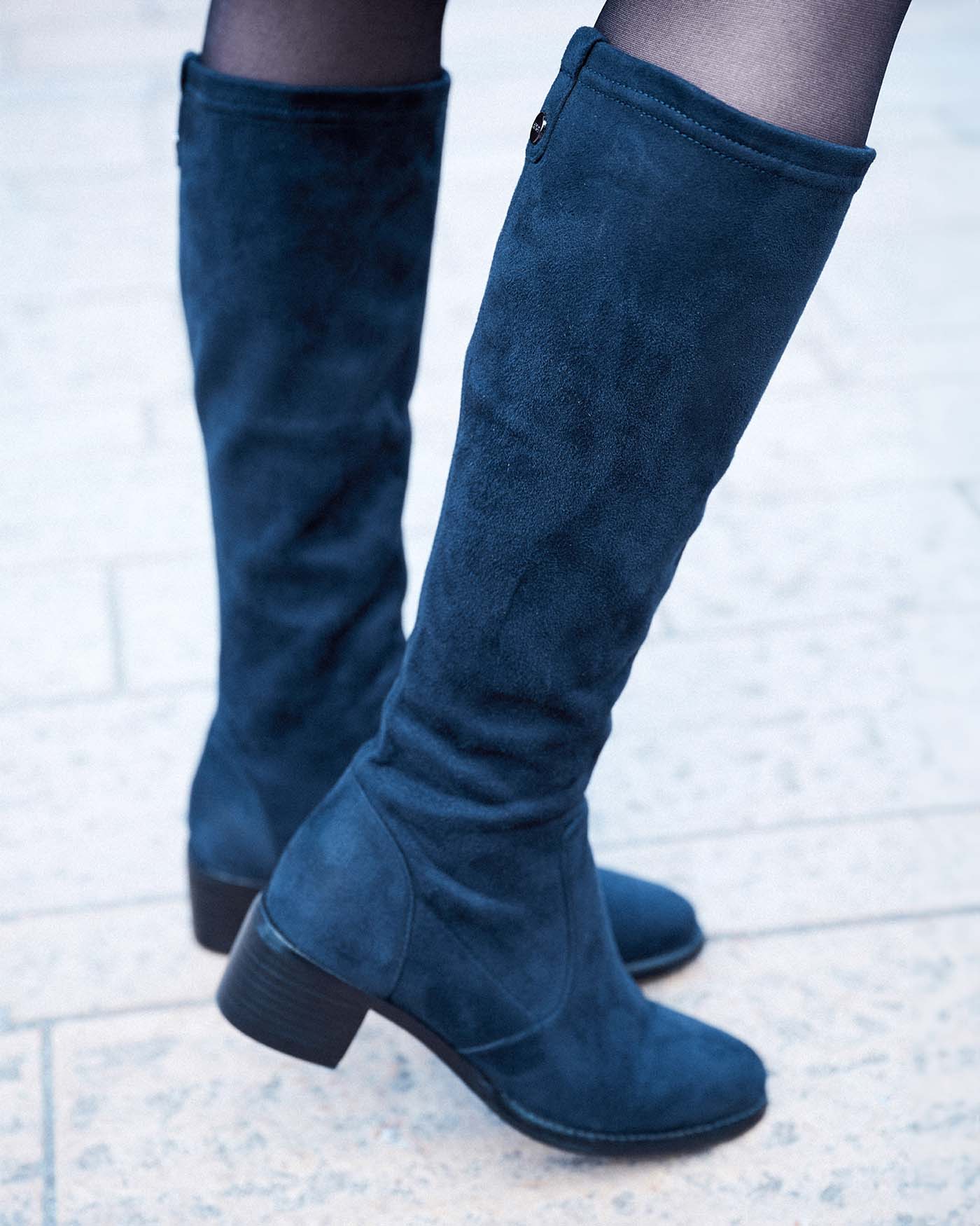 Bottes bleu marine on sale