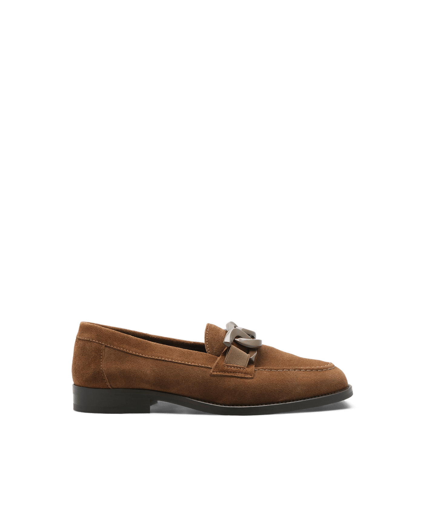 Mocassin daim marron femme Evian