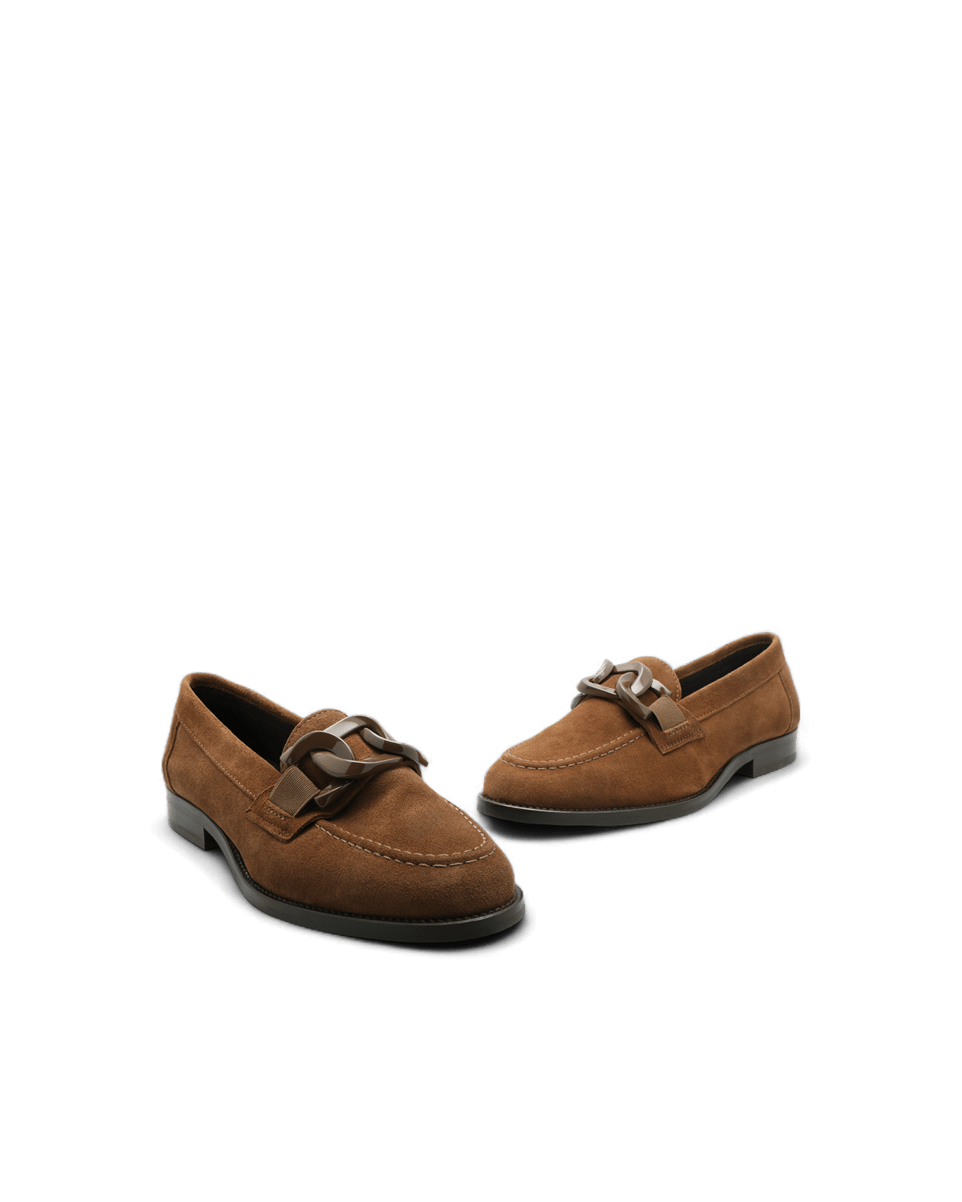 Mocassin daim marron femme Evian