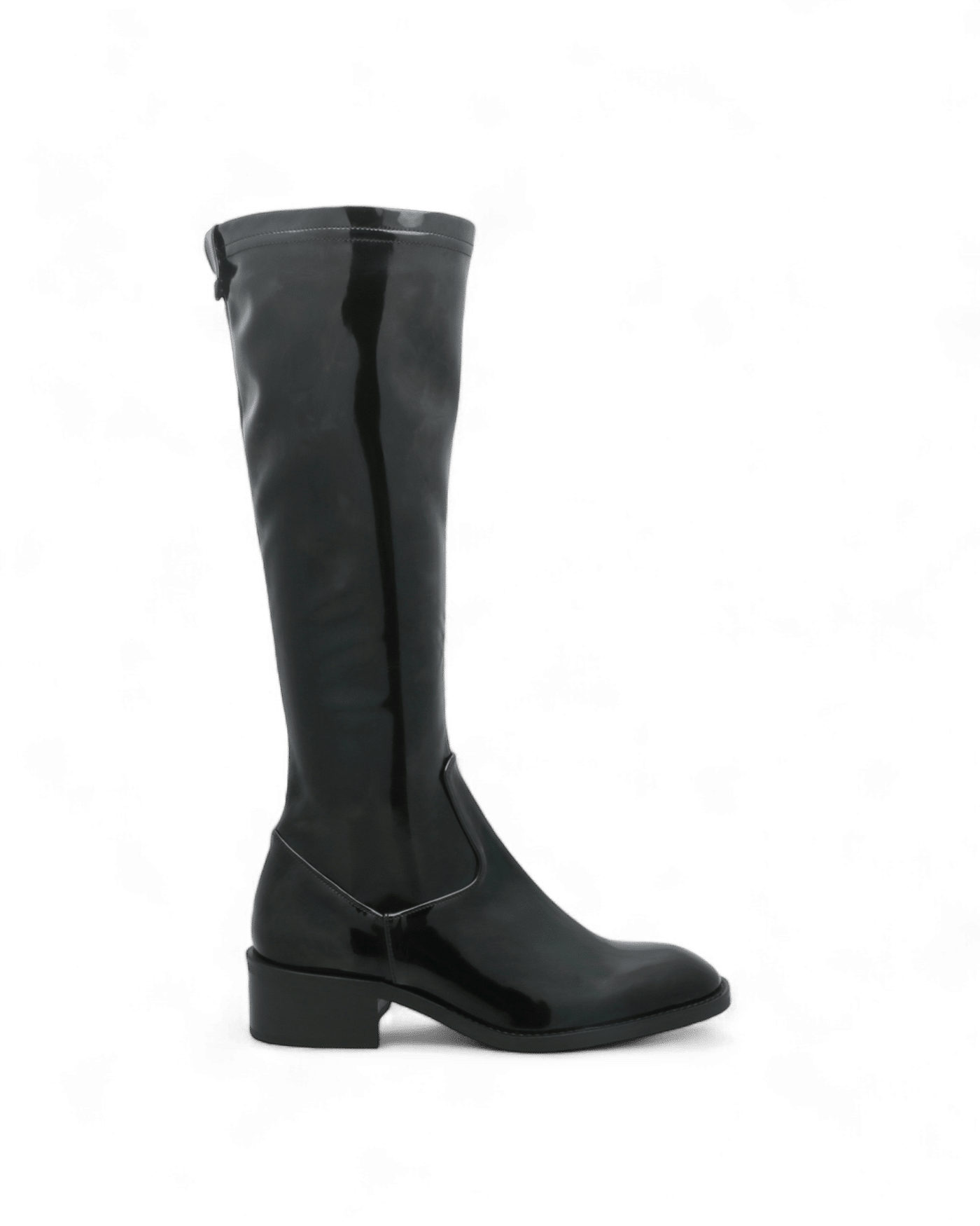 bottes vernies noires Real adige