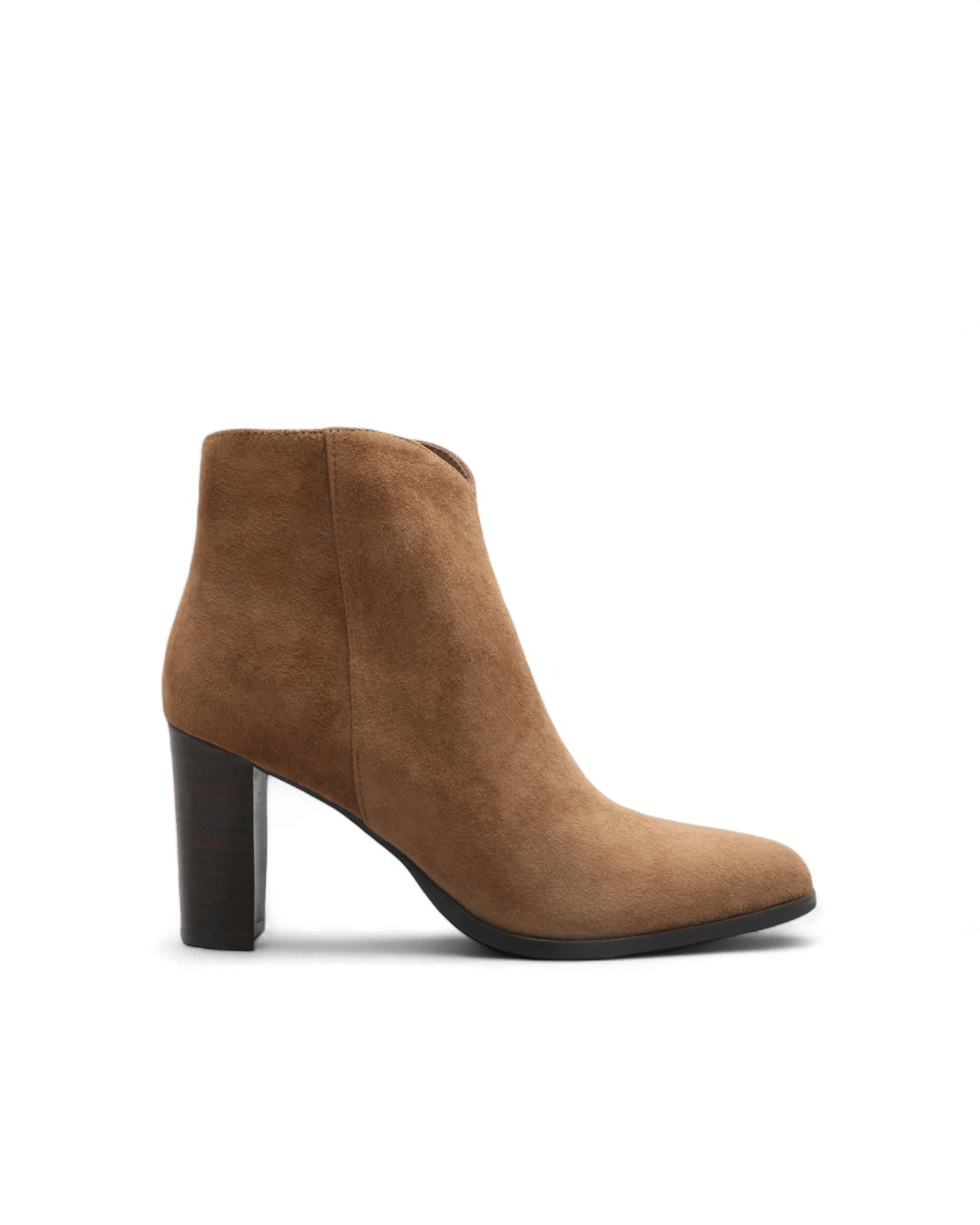 Bottines a talon daim deals