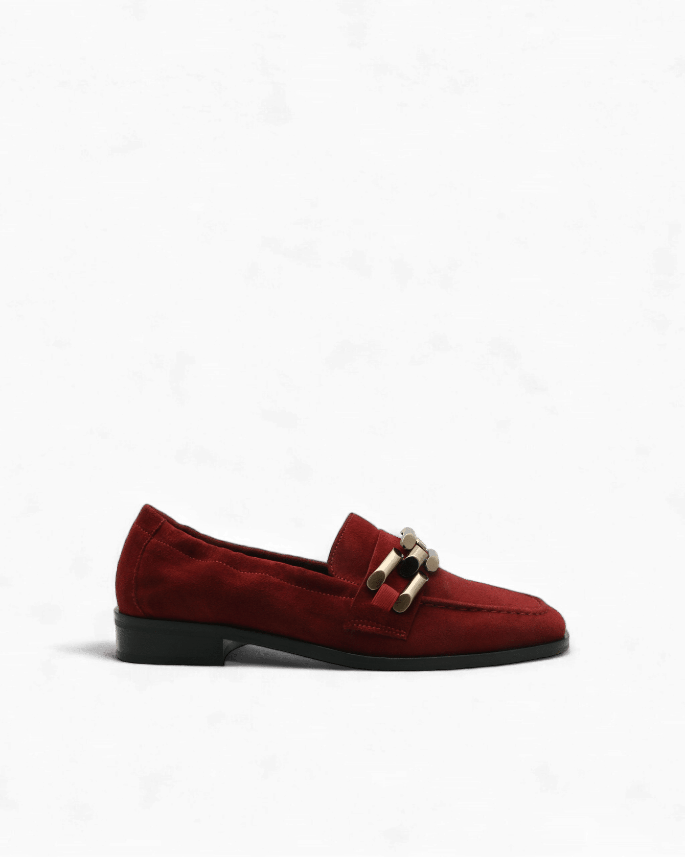 Mocassin à chaîne rouge rubis Jazz