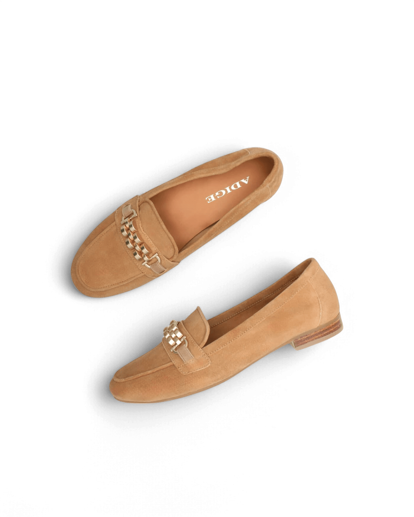 Mocassin femme daim beige laam